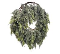 Guirlande De Noël Artificielle | Décoration Festive Douce Résistante aux Intempéries - Guirlande de Verdure Artificielle Verte | pour Manteau de Cheminée Intérieur Extérieur Escalier Fête