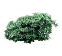 Guirlande de Noël artificielle verte de 2,7 m pour décoration de maison de vacances, couronne de pin en PVC avec 160/280/300 têtes, pour entourage de feu d'escalier (2,7 m, 280 têtes)
