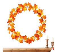 Guirlande de Noël avec lumières - Flexible et à suspendre | Couronne de Noël en vignes de fleurs et guirlande - pour fenêtre, cheminée, cheminée, salle de te, anniversaire