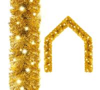Guirlande de Noël avec Lumières LED 20 m Rose Artificielle Décoration vidaXL