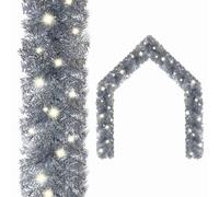 Guirlande de Noël avec Lumières LED 20 m Rose Artificielle Décoration vidaXL