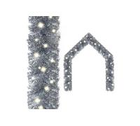 Guirlande de Noël avec Lumières LED Guirlande Artificielle Décoration de Guirlande Ornement Jardin Arrière-cour 329206