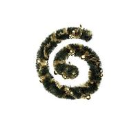 Guirlande de Noël Boules Dorées 270cm Vert