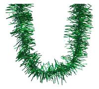 Guirlande de Noël de 2 m avec feuille métallique brillante pour sapin de Noël, maison, Nouvel An et décoration d'anniversaire en rouge, or, bleu, argent, vert, violet, noir