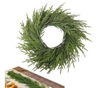 Guirlande De Noël Décor Festif Réaliste avec Pin Artificiel, Feston Et | Guirlande Fêtes Pour Cheminée Porte Manteau de Cheminée Plafond Porche Chambre Table Intérieur 150 cm