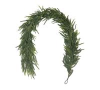 Guirlande de Noël extérieure en rotin artificiel, décoration hivernale pour intérieur, extérieur, cheminée, porte, fenêtre, table, fête