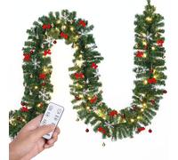 Guirlande de Noël lumineuse Décoration sapin artificiel lumières blanc chaud