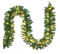 Guirlande de Noël lumineuse Décoration sapin artificiel lumières blanc chaud