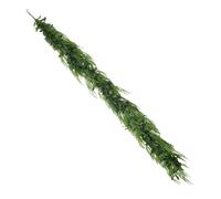 Guirlande de Noël pour cheminée, 119 cm, décoration de Noël avec vertes | Guirlande verte artificielle Décoration de pièce - Pour intérieur et extérieur, cheminée, terrasse, jardin, Halloween