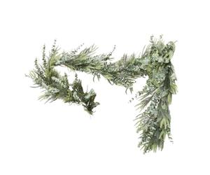 Guirlande De Noël pour Manteau De Cheminée Couronne décorative réaliste et | Guirlande Pour Cheminée, Décorations Festives Pour Entrée, Fenêtre, Escalier, Porche, Manteau de Cheminée, Foy