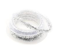 Guirlande de Noël pour sapin de mariage, anniversaire, décoration de fête, emballage cadeau, fil métallique 1,5 m