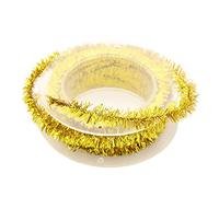 Guirlande de Noël pour sapin de mariage, anniversaire, décoration de fête, emballage cadeau, fil métallique 1,5 m