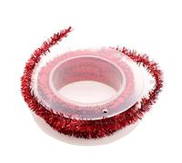 Guirlande de Noël pour sapin de Noël, mariage, anniversaire, décoration de fête, emballage cadeau, paillettes de 1,5 m