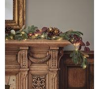 Guirlande de Noël Pré-éclairée Esprit de Noël de 1,5 m