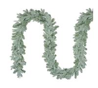 Guirlande de Noël Premium SALCAR - 3 m - Gris-Vert - Créez Une Ambiance Féérique pour Sapin, Porte, Fenêtre et Balcon - Décoration Intérieure et Extérieure