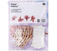 Guirlande de papier - 8 Fleurs de cerisier - Rico Design Rose G