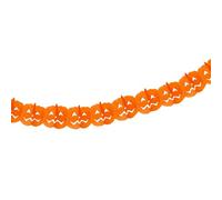 Guirlande de papier à thème d'Halloween Citrouilles/araignées Drapeaux en forme de drapeaux Accessoires de fête Fournitures d'Halloween Décorations