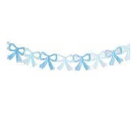 Guirlande de papier de ballet Drapeaux Papillons avec nœud pour décorations de fête mariage élégant ballet accessoires de fête à thème