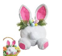 Guirlande de Pâques, décoration saisonnière, printemps pour Pâques | Kit de guirlande lapin pour extérieur, intérieur, maison, rustique, anniversaire, mariage, extérieur, étagère