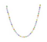 Guirlande de Pâques - Guirlande d'œufs mouchetés en mousse | Guirlandes de couronnes, décorations de guirlandes de vacances, décoration de Pâques rustique, pour la maison, le bureau, l'appartement, la