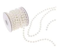Guirlande de Perles Beige en Plastique pour Décoration de Fête DIY