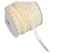 Guirlande de Perles Chaîne de perles d'imitation 2 Yards, garniture couture, décoration gâteau, maquillage et arrangements mariage, fête for la maison Décorations(B03-29)