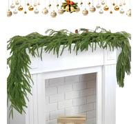 Guirlande De Pin Artificiel, Guirlande De NoëL Artificielle, De CèDre Dense Et RéAliste, DéCoration De NoëL Et d'hiver pour CheminéE (150cm)