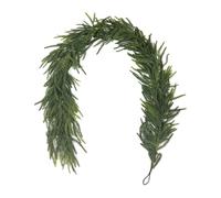 Guirlande de pin d'hiver - Effet réel au toucher réel Holiday Greeny, baleine suspendue saisonnière, faux swag | Guirlande décorative réaliste de pin d'hiver avec feuillage complet pour cheminée Ma