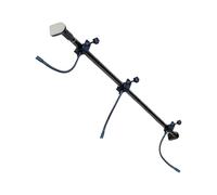 Guirlande de porte réglable - Support en métal | Support décoratif extérieur | Système de support de guirlande de Noël | Présentoir de montage au plafond pour mur sec pour Noël