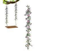 Guirlande de roses artificielles, décoration de maison, 1,8 m, feuilles vertes, grimpantes décoratives, pour la Saint-Valentin, les festivals, les escaliers, les décorations de mariage