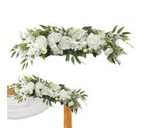 Guirlande de Roses artificielles, décorations Florales d'arche de Mariage | Fleurs d'arche de Mariage, Chemin de Fleurs pour Arche de Mariage, Guirlande de Fleurs artificielles pour Arche