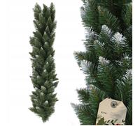 KADAX Guirlande de Noël, guirlande décorative, guirlande de sapin de 110 cm, guirlande artificielle de pin en film PVC, décoration de cheminée, décoration de Noël (Prancer)