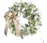 Guirlande de vigne artificielle à suspendre à une porte en plastique résistant aux intempéries pour maison, jardin, terrasse, facile à installer, 45 cm