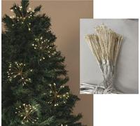 Guirlande dechristmas home esprit jaune pvc 13 x 13 x 380 cm