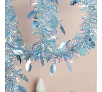 Guirlande Décorative De Noël De 1,8 M/5,9 Pi (10 Pièces), Couronne En Fil De Fer, Pompon En Pin Artificiel, Suspension De Plafond For Rampes D'escalier(Garland 2)