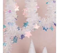 Guirlande Décorative De Noël De 1,8 M/5,9 Pi (10 Pièces), Couronne En Fil De Fer, Pompon En Pin Artificiel, Suspension De Plafond For Rampes D'escalier(Garland 11)