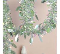 Guirlande Décorative De Noël De 1,8 M/5,9 Pi (10 Pièces), Couronne En Fil De Fer, Pompon En Pin Artificiel, Suspension De Plafond For Rampes D'escalier(Garland 5)