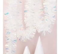 Guirlande Décorative De Noël De 1,8 M/5,9 Pi (10 Pièces), Couronne En Fil De Fer, Pompon En Pin Artificiel, Suspension De Plafond For Rampes D'escalier(Garland 9)