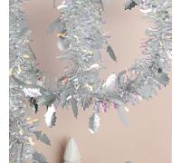 Guirlande Décorative De Noël De 1,8 M/5,9 Pi (10 Pièces), Couronne En Fil De Fer, Pompon En Pin Artificiel, Suspension De Plafond For Rampes D'escalier(Garland 4)