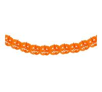 Guirlande décorative en papier pour Halloween, citrouilles, araignées, bannières en forme de drapeaux, rubans colorés pour festival, décorations sur le thème des vacances