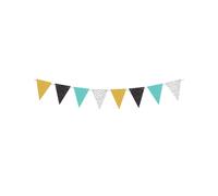 Guirlande drapeau Dino, 1,3m Party Deco