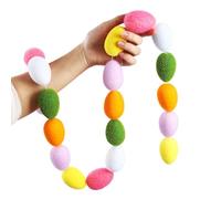 Guirlande d'Œufs de Pâques Fanions Festifs Mignons Colorés