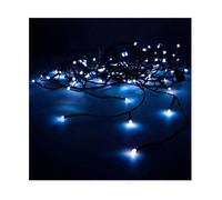 Guirlande Easy-Connect 2x1mts 10 Bandes De 100 Led Bleue 30v (Usage Int. Ext.) Edm Total 1,8w