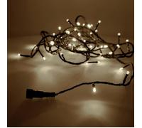 Guirlande easy-connect 4mts 60 led blanc chaud (usage int. ext.) ip44 edm total 1,08w