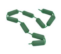 Guirlande en Mousse Florale, Mousse pour Fleurs fraîches, Mousse en Forme de grappe de Fleurs, Mousse Verte, Guirlande en Filet pour Mariage, fêtes et Anniversaires, 50 x 130 mm (Verte, 9 pièces)