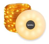 Guirlande enroulable et rechargeable ROLY 10M Blanc G