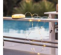 Guirlande enroulable portable cuivre roly