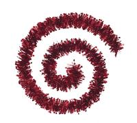 Guirlande étoiles laser 10 cm x 2 m 6 plis rouge