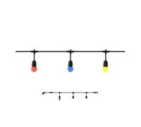 Guirlande extérieur 10Mt E27 10 douilles Max 2000W IP44 connectable en série
