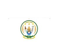 Guirlande fanion demi-éventail aux couleurs de l'emblème national du Rwanda, 90 x 180 cm, en polyester résistant à la décoloration, avec trois œillets, idéale pour la décoration de jardins, de défilé